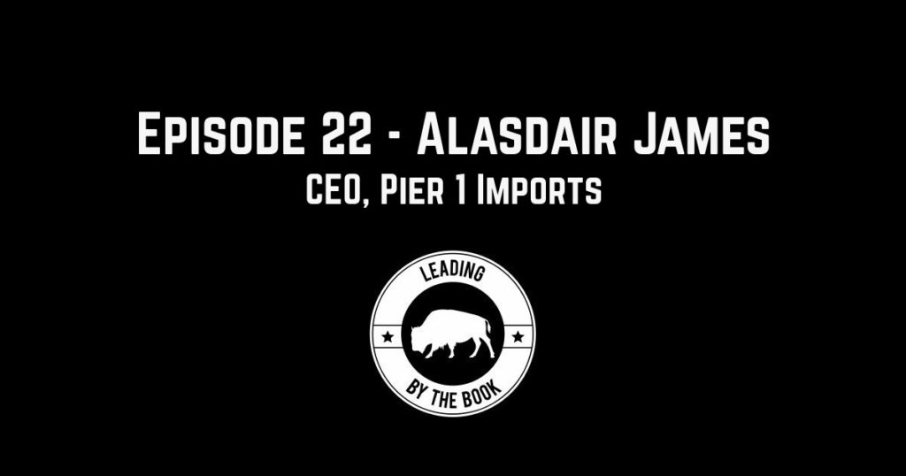 Alasdair James, CEO Pier 1 Imports